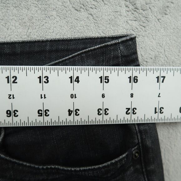 Chico's Platinum Jeans Women's Size 1.5 US-10 Gray Mid-Rise Bootcut 29" Inseam - Picture 2 of 15